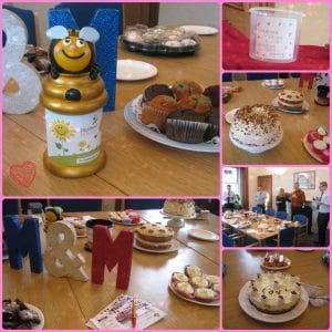 photos from our highland hospice valentines themed coffee morning